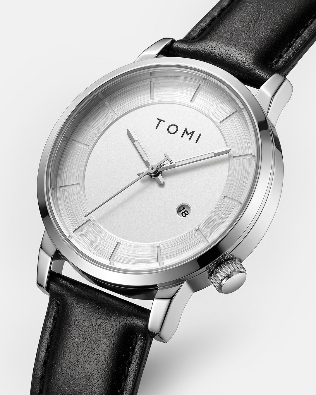 TOMI Vertex 41mm - Silver Black