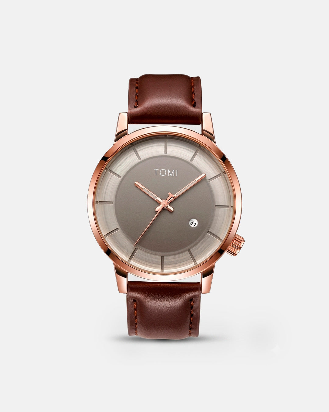 TOMI Vertex 41mm - Rose Brown