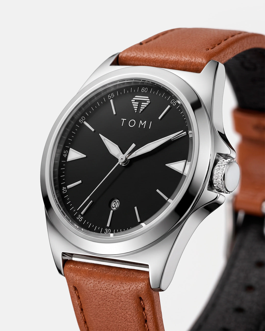 Monarch Men 40mm - Steel Brown