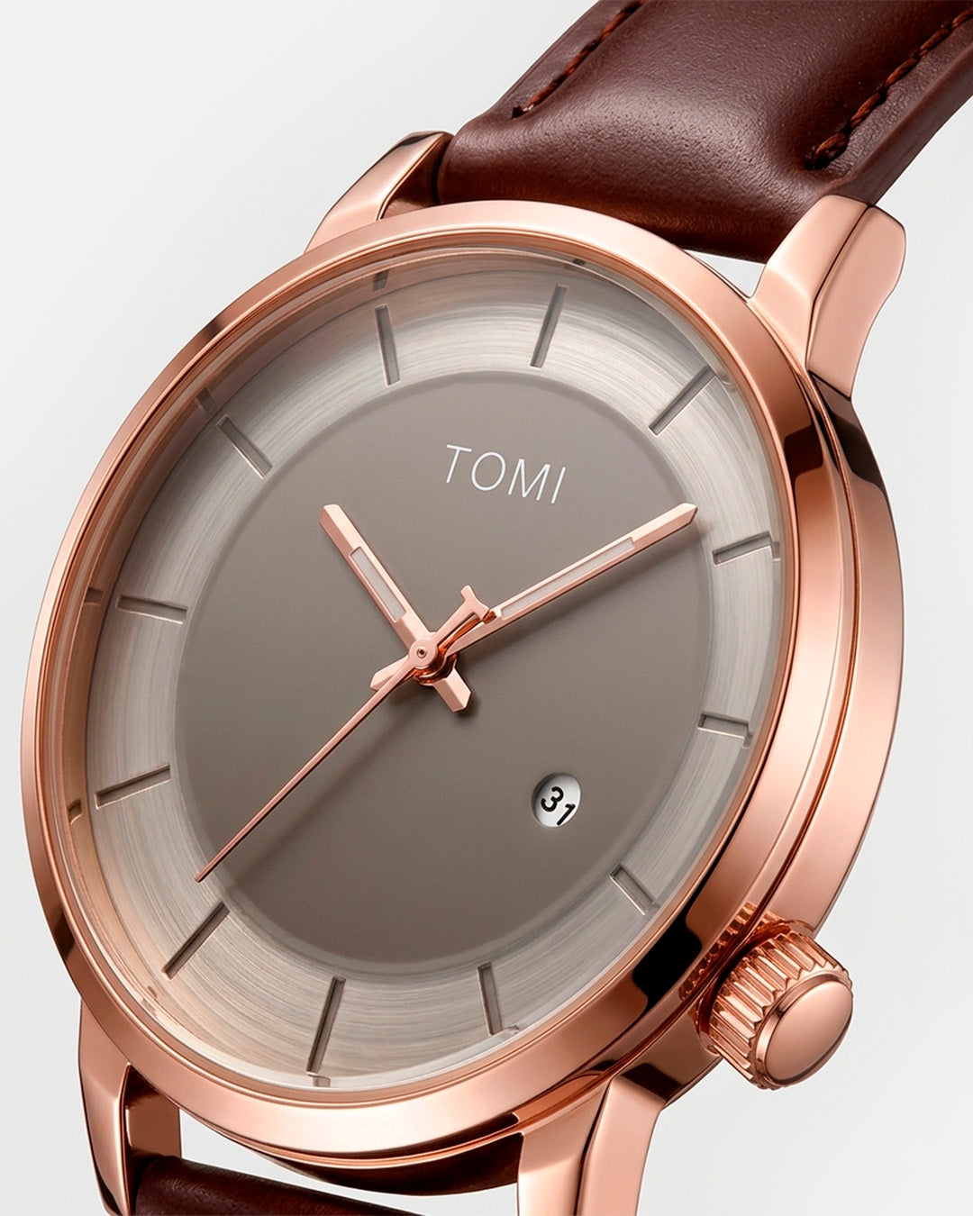 TOMI Vertex 41mm - Rose Brown