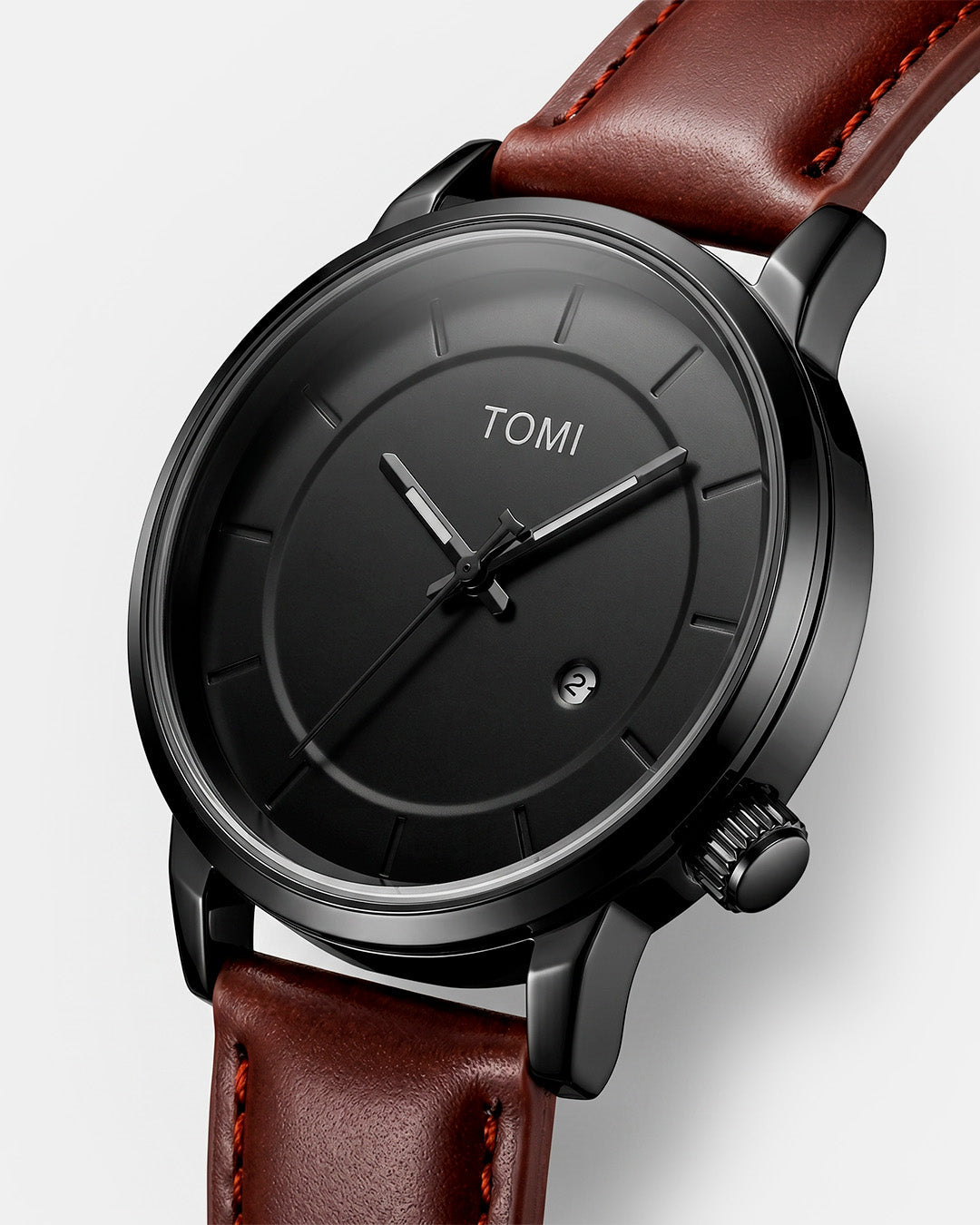 TOMI Vertex 41mm - Black Brown